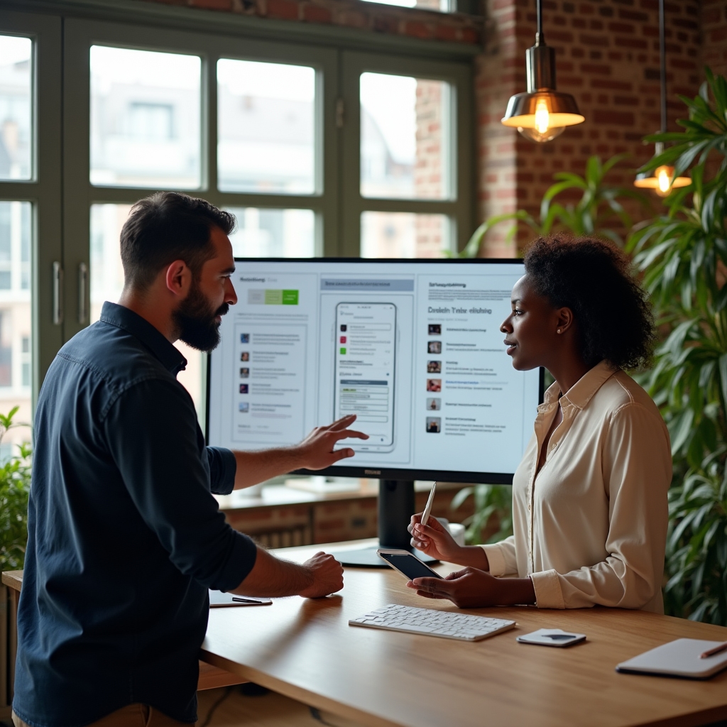 Entwicklungsteam bei der Arbeit an der Zevexa Software für Tierpfleger